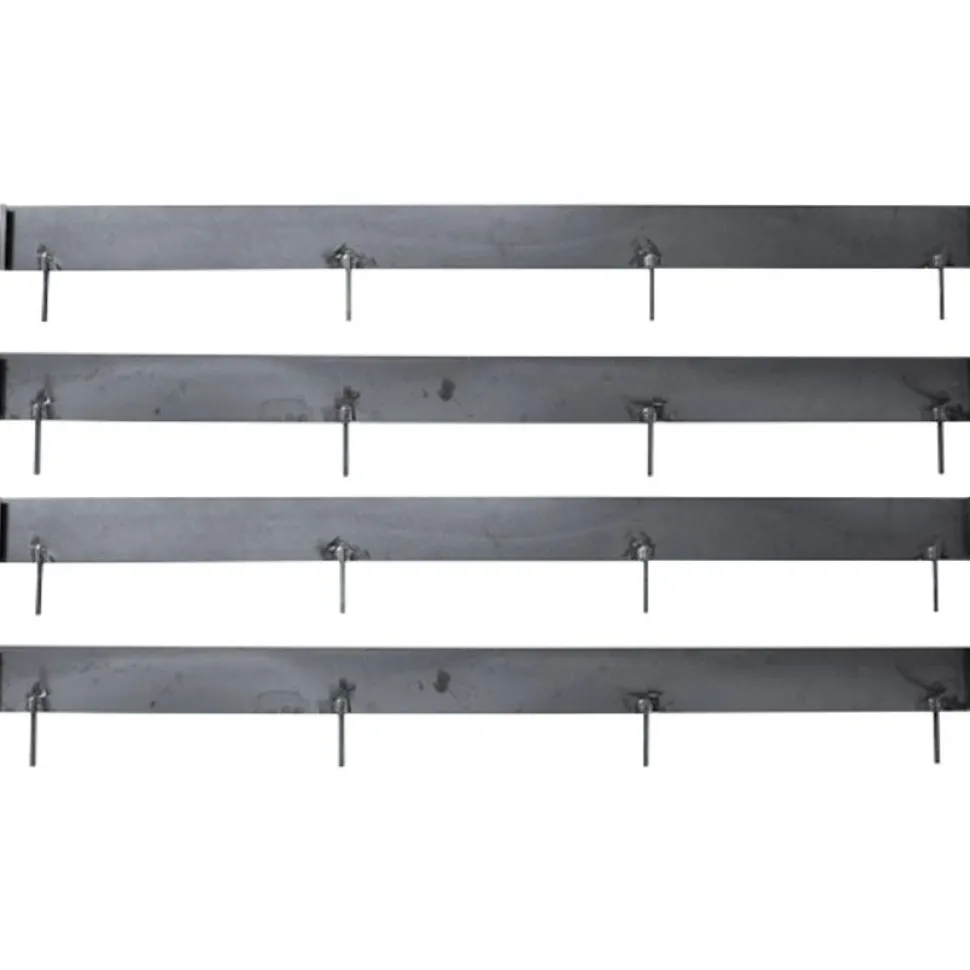 Rajausreuna Jabo Odla, 1500x180x2.5mm Corten-teräs, 4kpl
