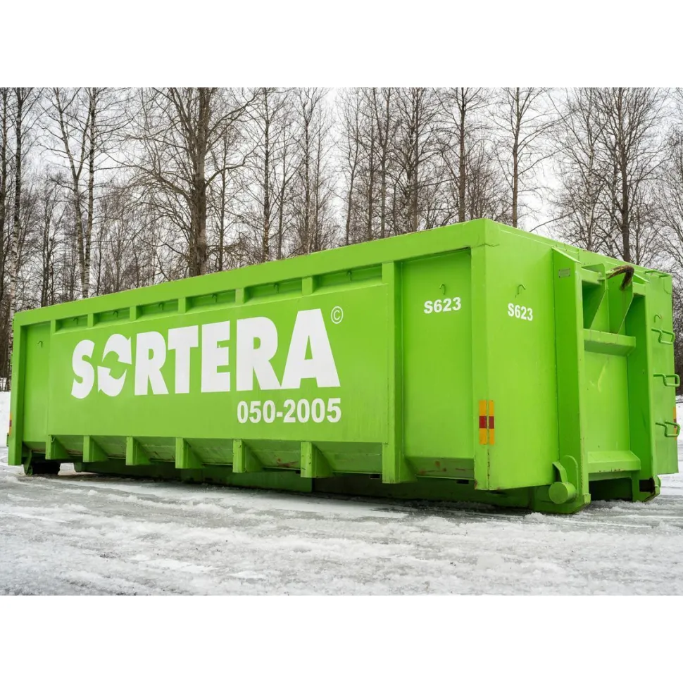 Rakennusjätelava Sortera