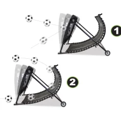 Rebounder Exit Kickback 124x90 cm