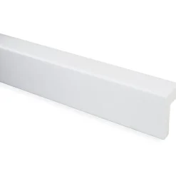Reunalista Maler PVC 25x42/15x2200mm valkoinen