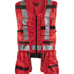 Riipputaskuliivi Blåkläder 3032 Highvis huomiopunainen