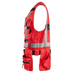 Riipputaskuliivi Blåkläder 3032 Highvis huomiopunainen
