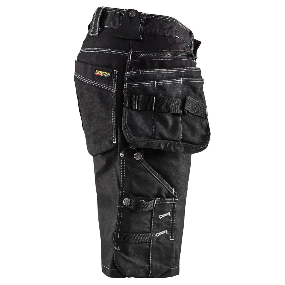 Riipputaskushortsit Blåkläder 1992 Stretch X1900 musta