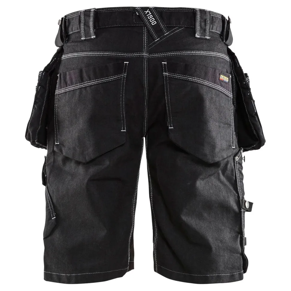 Riipputaskushortsit Blåkläder 1992 Stretch X1900 musta