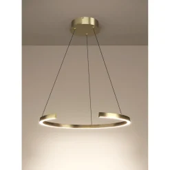 Riippuvalaisin Eglo Labonete Ø80cm 24.8W LED CCT 2200-6500K 4100lm himmennettävä IP20 kaukosäädin kulta