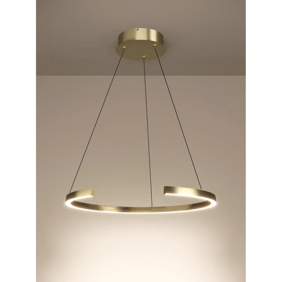 Riippuvalaisin Eglo Labonete Ø80cm 24.8W LED CCT 2200-6500K 4100lm himmennettävä IP20 kaukosäädin kulta