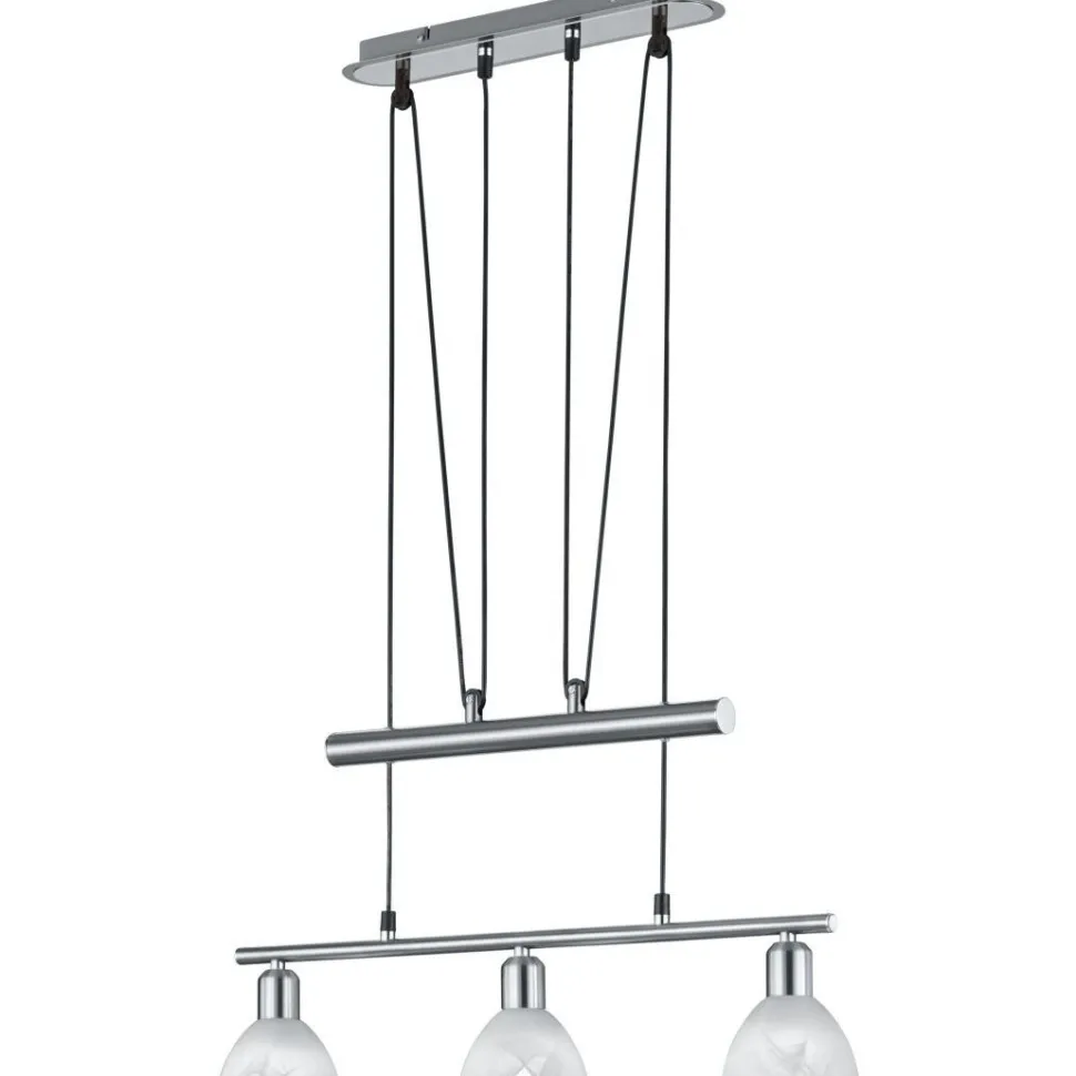 Riippuvalaisin Levisto 605x110x1600 mm 3-osainen harjattu teräs