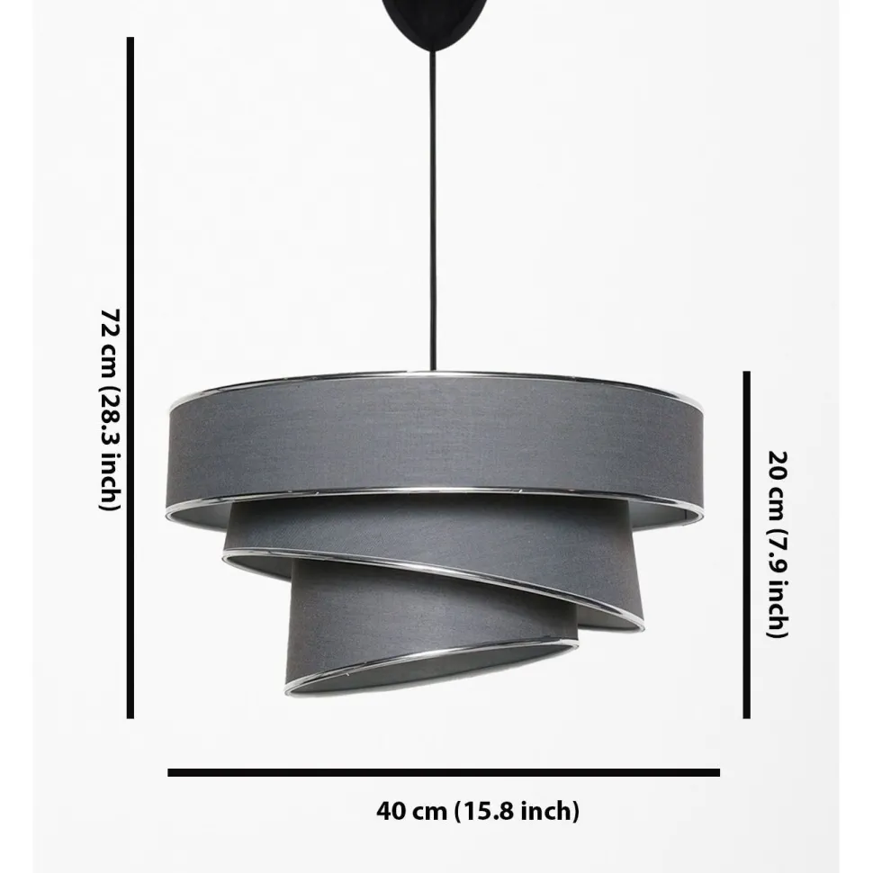 Riippuvalaisin Linento Lighting Couper, 40x40cm