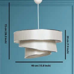 Riippuvalaisin Linento Lighting Couper, 40x40cm