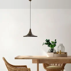 Riippuvalaisin Linento Lighting TOM-3531-RETRO, Ø30cm, tummanruskea