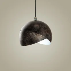 Riippuvalaisin Linento Lighting PACMAN-20-252-1-RETRO, Ø20cm, tummanruskea