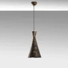 Riippuvalaisin Linento Lighting TOM-3541-RETRO, Ø19cm, tummanruskea