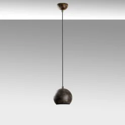 Riippuvalaisin Linento Lighting TOP-15-242-RETRO, Ø15cm, tummanruskea