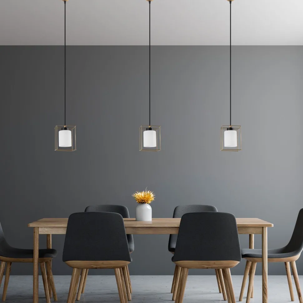 Riippuvalaisin Linento Lighting Swank-702-6, Ø15cm, kulta