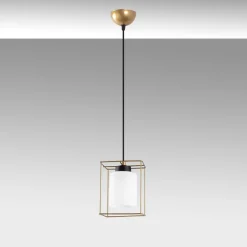Riippuvalaisin Linento Lighting Swank-702-6, Ø15cm, kulta