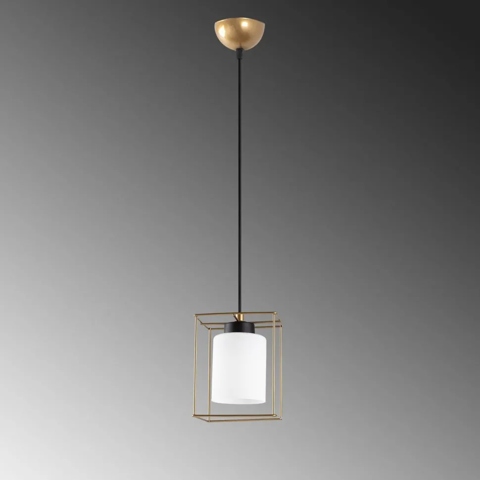 Riippuvalaisin Linento Lighting Swank-702-6, Ø15cm, kulta