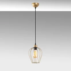 Riippuvalaisin Linento Lighting Armut-6677, Ø20cm, kulta