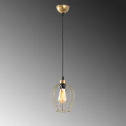 Riippuvalaisin Linento Lighting Armut-6677, Ø20cm, kulta
