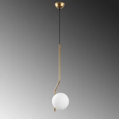 Riippuvalaisin Linento Lighting Tulip-13819, Ø15cm, kulta