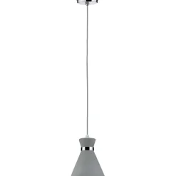 Riippuvalaisin Paulmann Verve, IP44, E27, harmaa