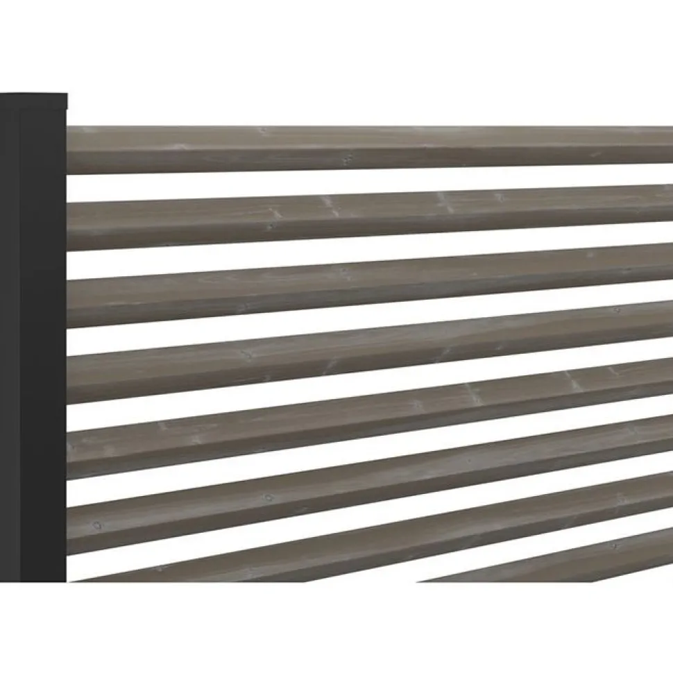 Rima Jabo Öckerö Linax 1490x45x45mm, harmaa, 4kpl
