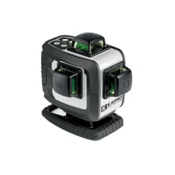 Ristilinjalaser Kapro 884G 4D 4x360°, vihreä