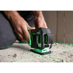 Ristilinjalaser Kapro Nucleo 3D Mini vihreä