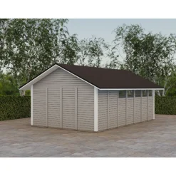 Roskakatos Timburg RK30V, 7040x4236mm, 29.8m², puuvalmis