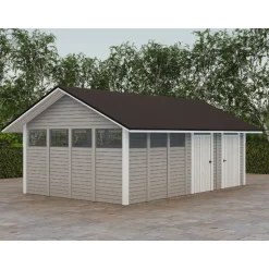 Roskakatos Timburg RK30V, 7040x4236mm, 29.8m², puuvalmis