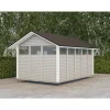 Roskakatos Timburg RK12, 3236x4040mm, 12.9m², puuvalmis