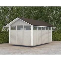 Roskakatos Timburg RK12, 3236x4040mm, 12.9m², puuvalmis
