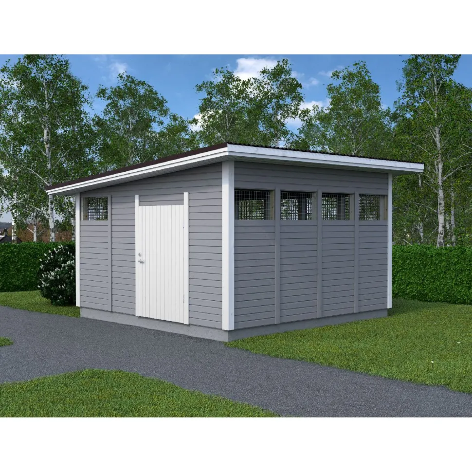 Roskakatos Timburg RK17, 4040x4236mm, 17.1m², puuvalmis