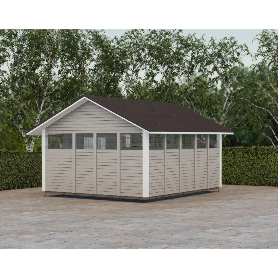 Roskakatos Timburg RK21, 6040x3236mm, 21.3m², puuvalmis