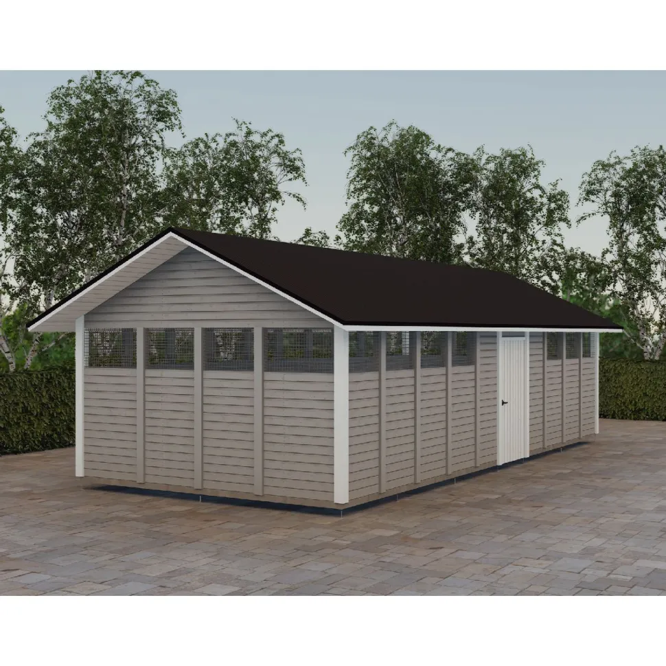 Roskakatos Timburg RK43, 10040x4236mm, 42.5m², puuvalmis