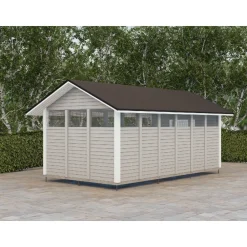 Roskakatos Timburg RK19, 6040x3236mm, 19.5m², puuvalmis