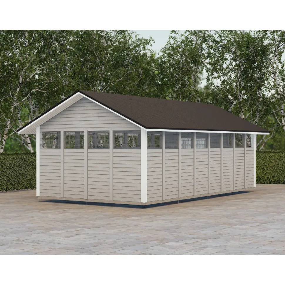 Roskakatos Timburg RK34, 8040x4236mm, 34m², puuvalmis