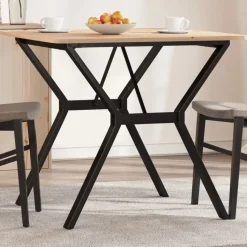 Ruokapöydän jalat Y-muoto 70x70x73 cm valurauta (57932)