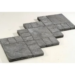 Rustiikkilaatta Rudus 418x418x60mm harmaa