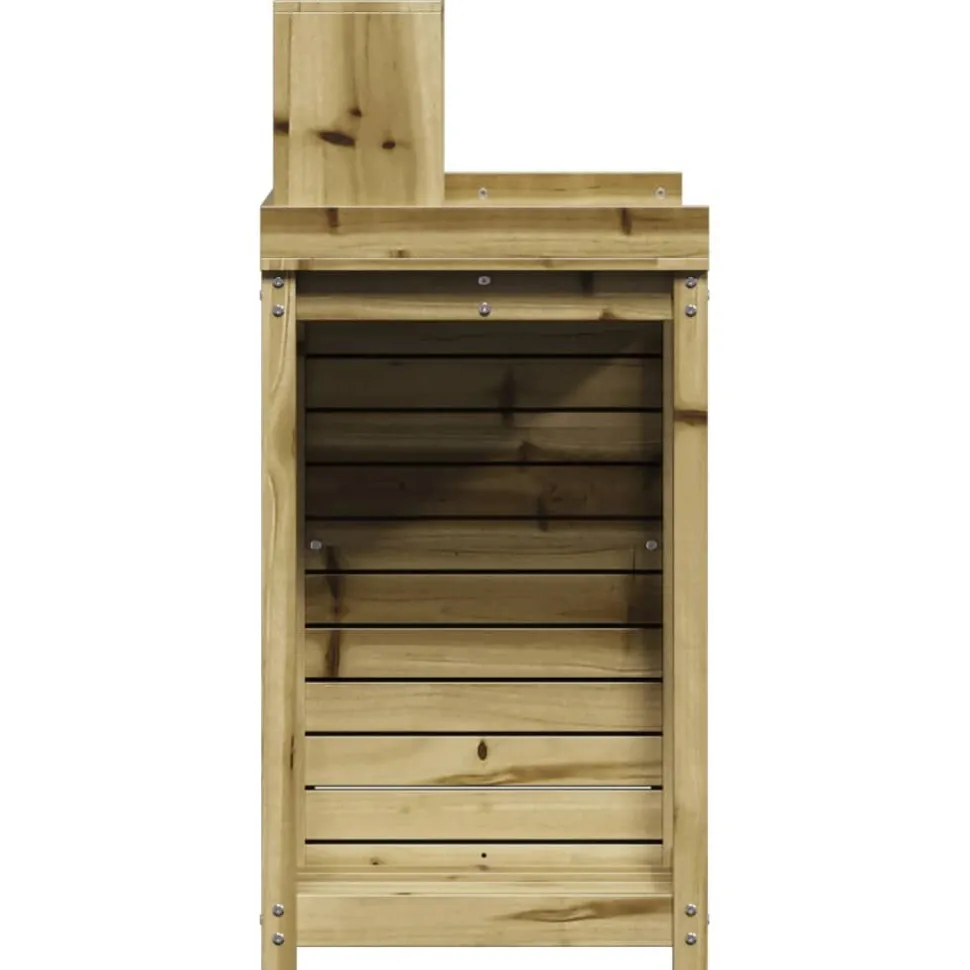 Ruukutuspöytä hyllyllä, 82,5x50x109,5 cm, eri värejä (33976)