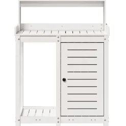 Ruukutuspöytä hyllyllä, 82,5x50x109,5 cm, eri värejä (33976)