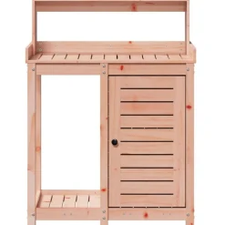 Ruukutuspöytä hyllyllä, 82,5x50x109,5 cm, eri värejä (33976)