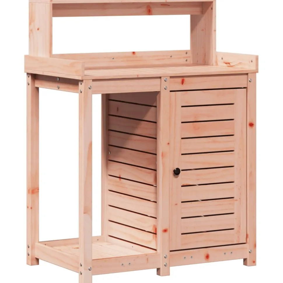 Ruukutuspöytä hyllyllä, 82,5x50x109,5 cm, eri värejä (33976)