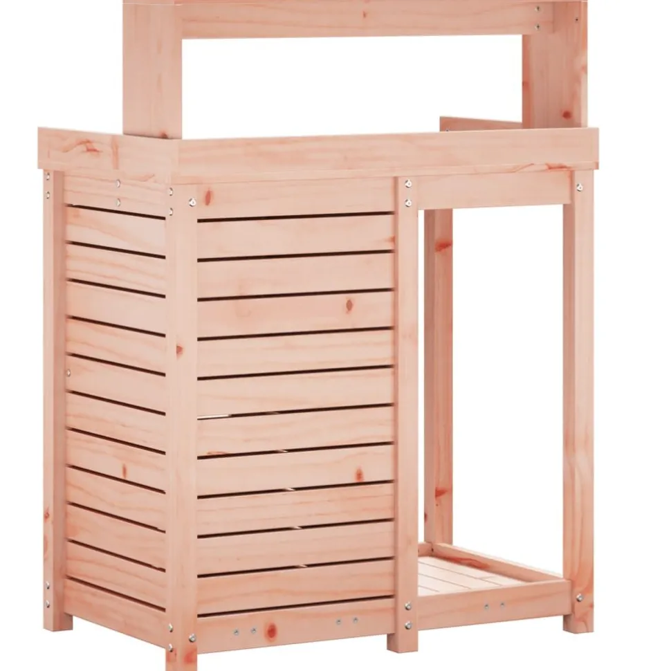 Ruukutuspöytä hyllyllä, 82,5x50x109,5 cm, eri värejä (33976)