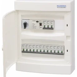 Ryhmäkeskus Malmbergs 2x12 modulia, IP40, pinta-asennus