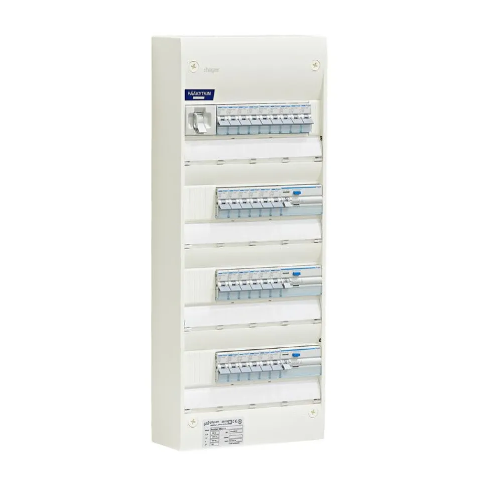 Ryhmäkeskus pinta UTU Pointer 3427 V 35A IP30 PS
