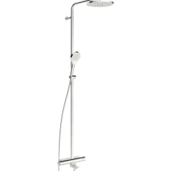 Sadesuihkusetti Oras Optima Style 7193N, termostaattihanalla, vettä säästävä, juoksuputkella, kromi