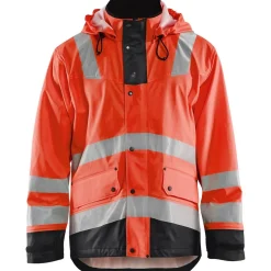 Sadetakki Blåkläder 4302 huomiopunainen/musta