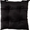 Samettinen istuintyyny Home4You 40x40 cm, musta