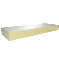 Sandwich-elementti Mepera pelti-PIR-pelti 80 mm 1150x3000 mm valkoinen