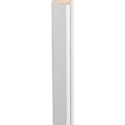 Saumalista Lundbergs Solliden 19x25x824mm MDF valkoinen 2kpl/pkt